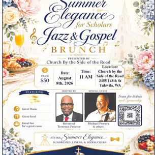 Jazz & Gospel Brunch for Scholars fundraiser August 8