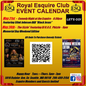 Happenings at the Royal Esquire Club