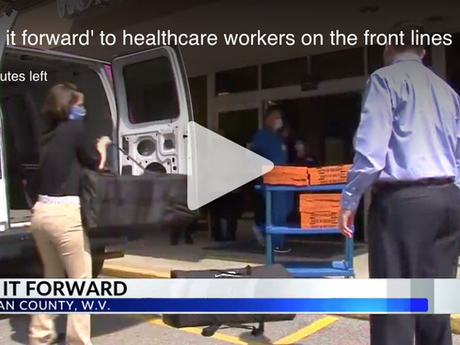 ‘Pie it forward’ to healthcare workers on the front lines