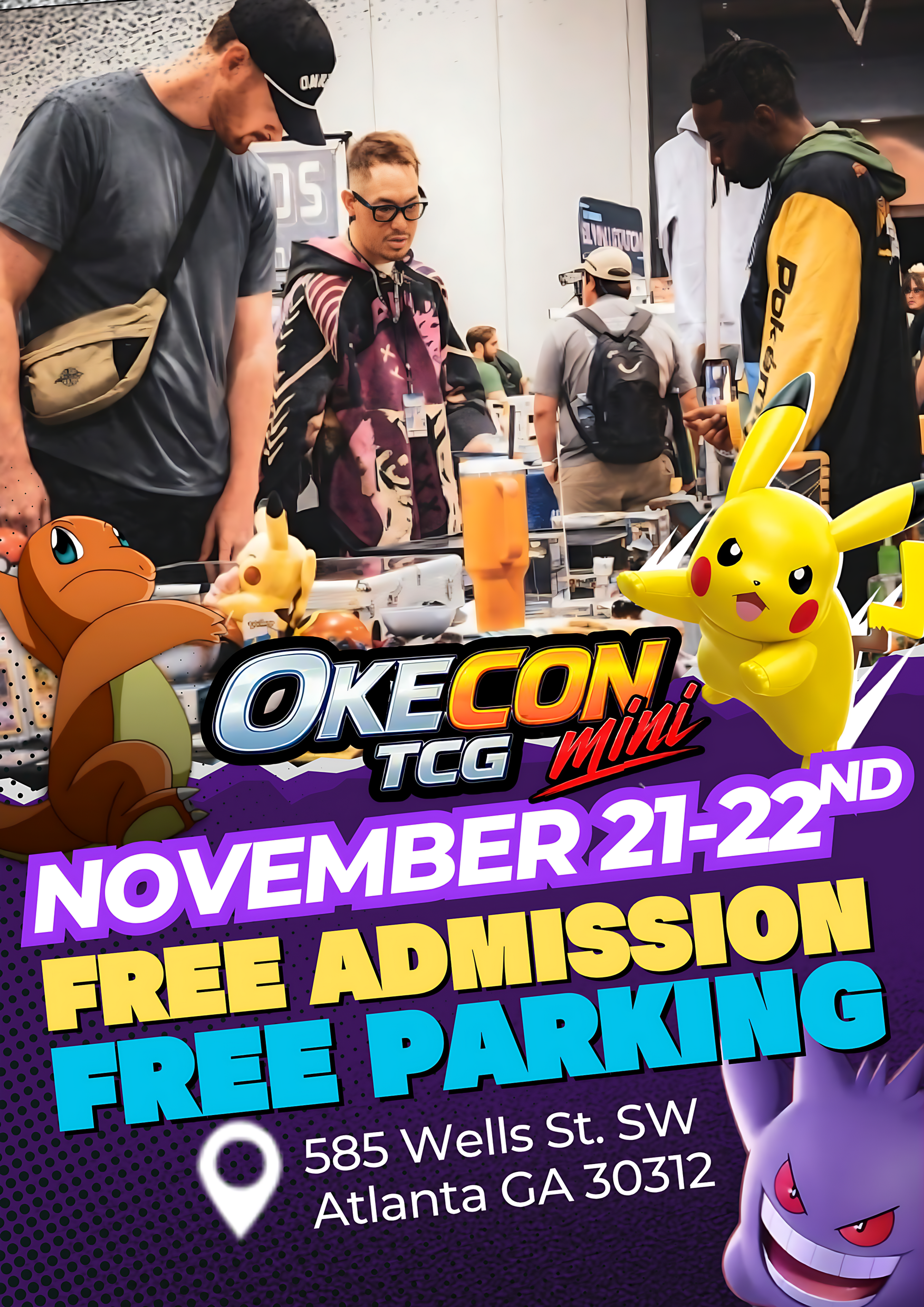 November 21-22, OkeCon Vendor Table 