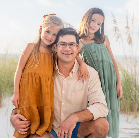 Family Beach Portrait on Marco Island Beach