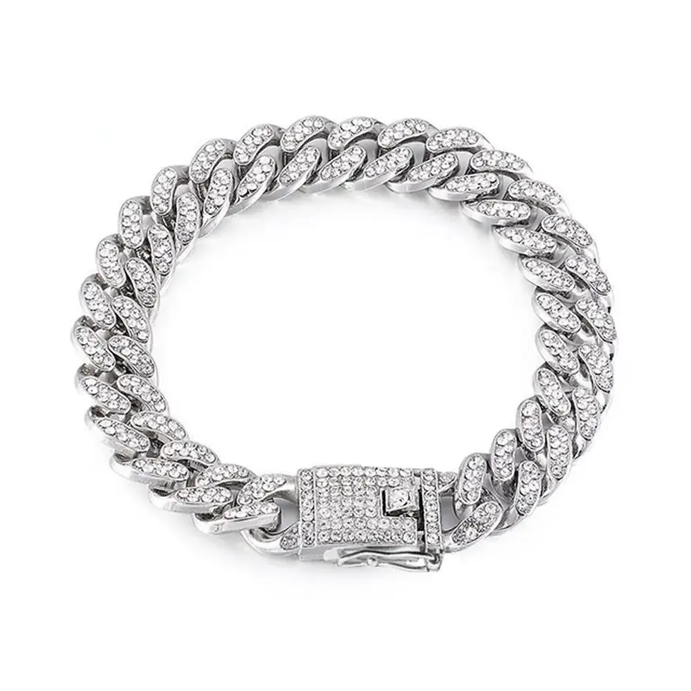 Thumbnail: Luxe Dog Collar Diamond Chain