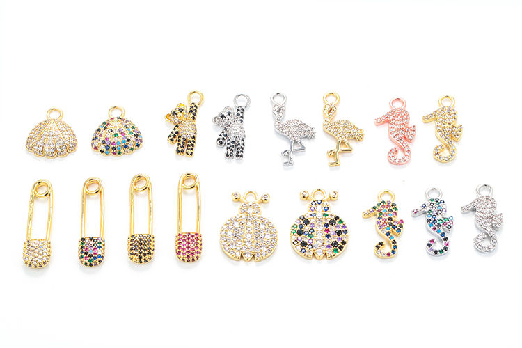 Thumbnail: Rainbow Jewelry Eyika Special Design Earrings Multi Color Stone Hoop Earrings