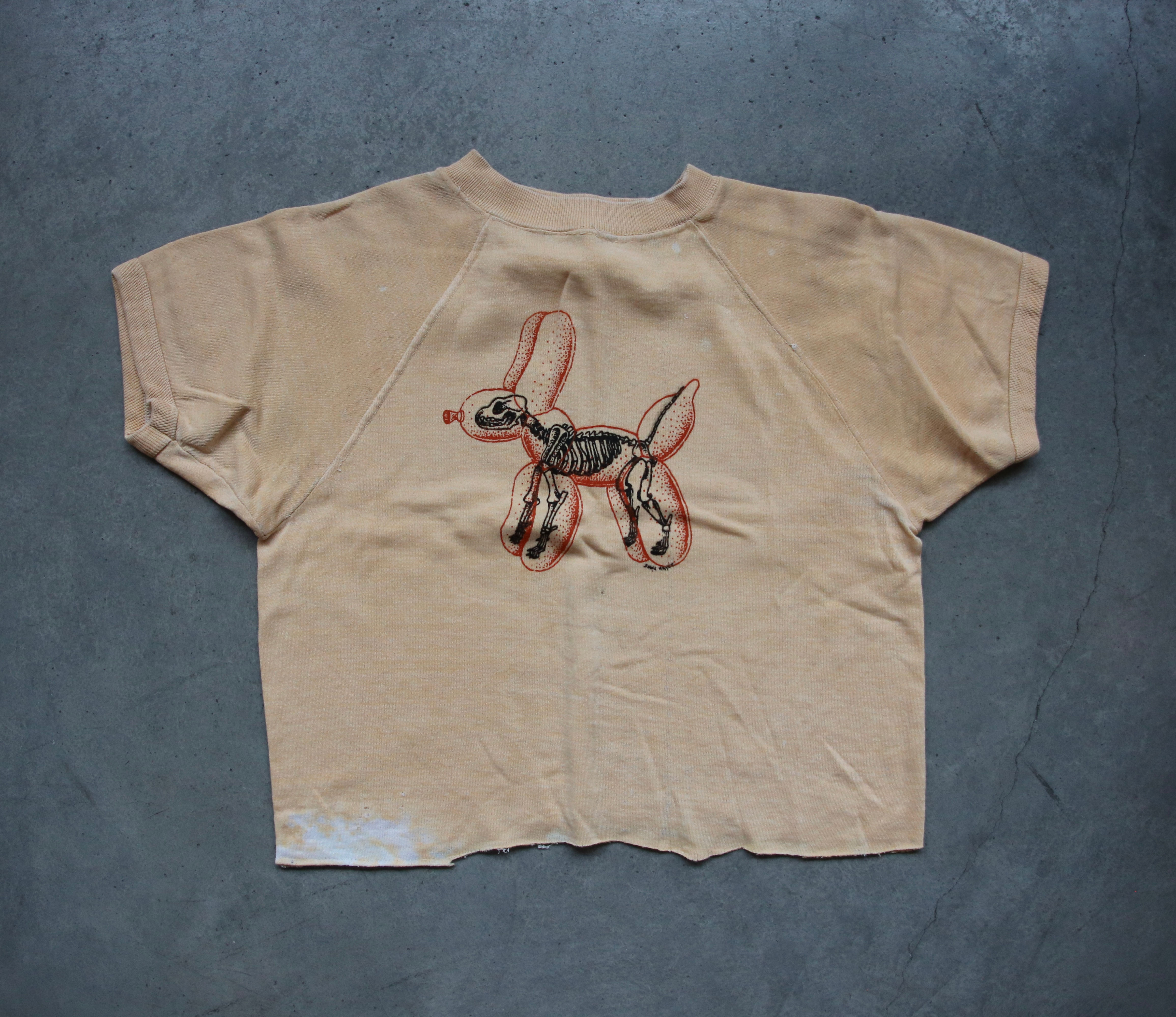 70s Reprinted Short Sleeve Crewneck S