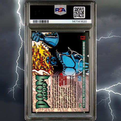 1993 Marvel Masterpieces 43 Doom 2099 PSA 10 | ANIMATION AMERICA