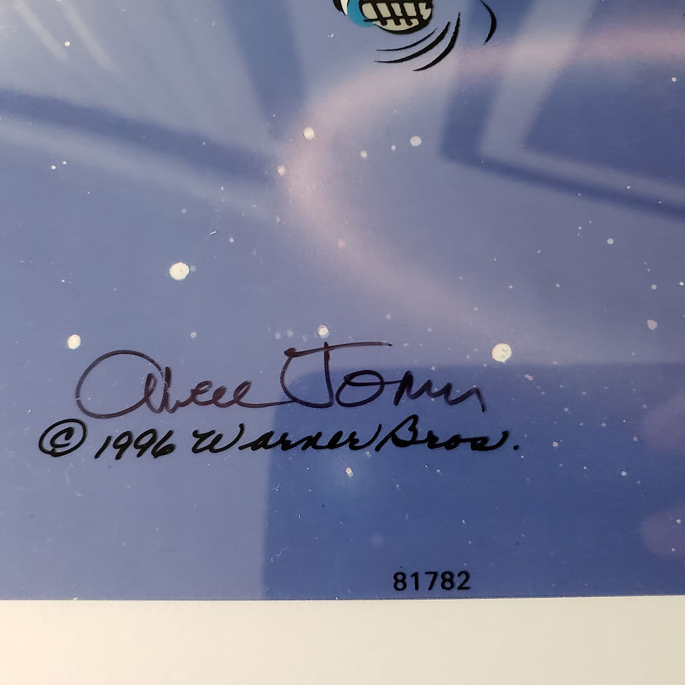 Daffy Duck in Space Chuck Jones Cel