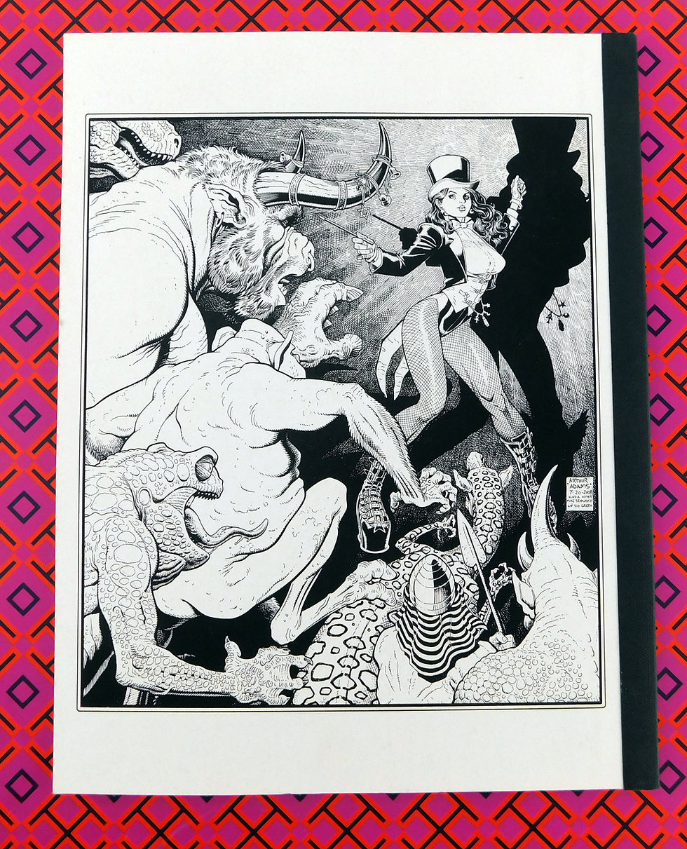 Thumbnail: ARTHUR ADAMS Sketchbook #7 2008 Signed Autographed