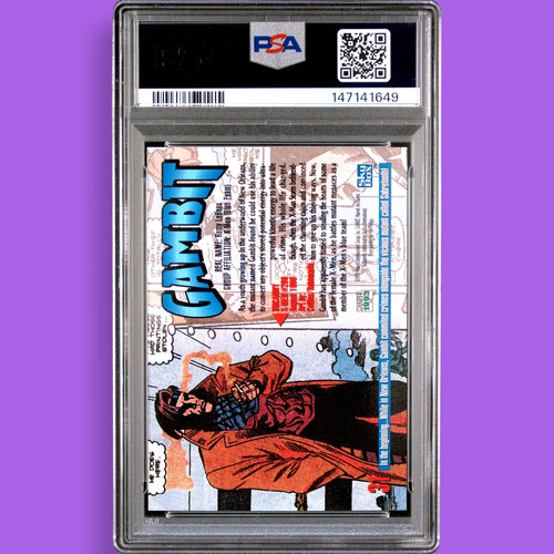 1993 Marvel Masterpieces 31 Gambit PSA 10 | ANIMATION AMERICA