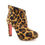 Thumbnail: CHRISTIAN LOUBOUTIN Size 5 Leopard Print Ankle Boots Booties 35 Eur