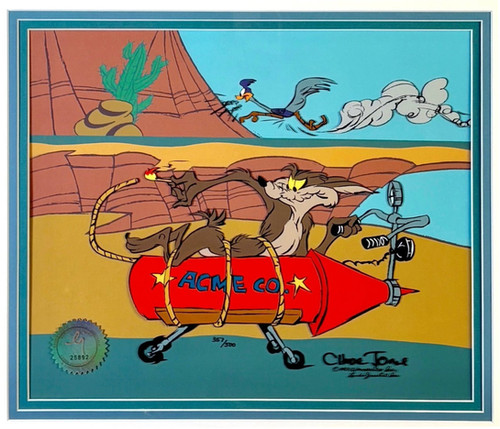 Acme Rocket Wile Coyote Road Runner Chuck Jones Limited