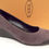 Thumbnail: TODS Light Purple Suede Wedge Heel Size 38.5 Eur / 8 US
