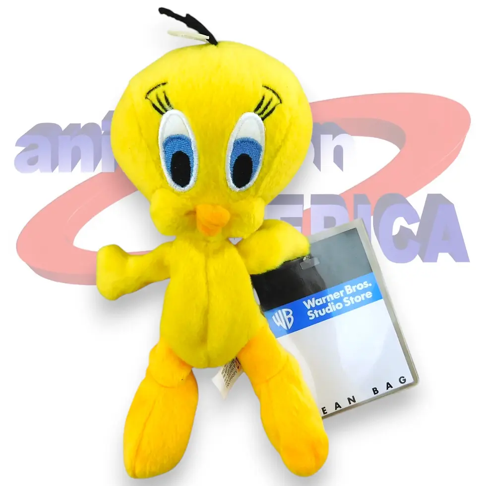 Thumbnail: TWEETY 1st Edition Bean Bag Plush Warner Bros Exclusive