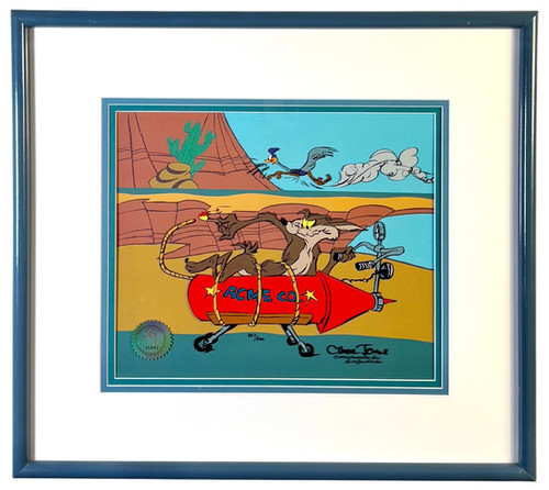 Acme Rocket Wile Coyote Road Runner Chuck Jones Limited Edition
