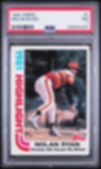 1982 Topps NOLAN RYAN #5 PSA 7