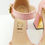 Thumbnail: GUCCI Size 9 Pastel Pink Block Heel Horse Bit Sandals Shoes 39.5 Eur