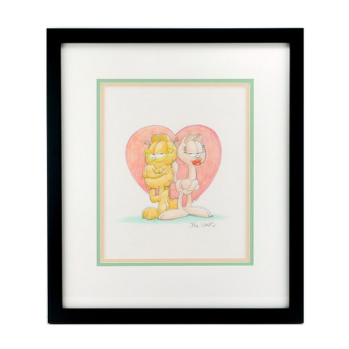 ORIGINAL Pencil Art Lovers GARFIELD By JIM DAVIS Drawing