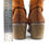 Thumbnail: PIKOLINOS Size 9 Brown Leather Ankle Boots Booties 40 Eur