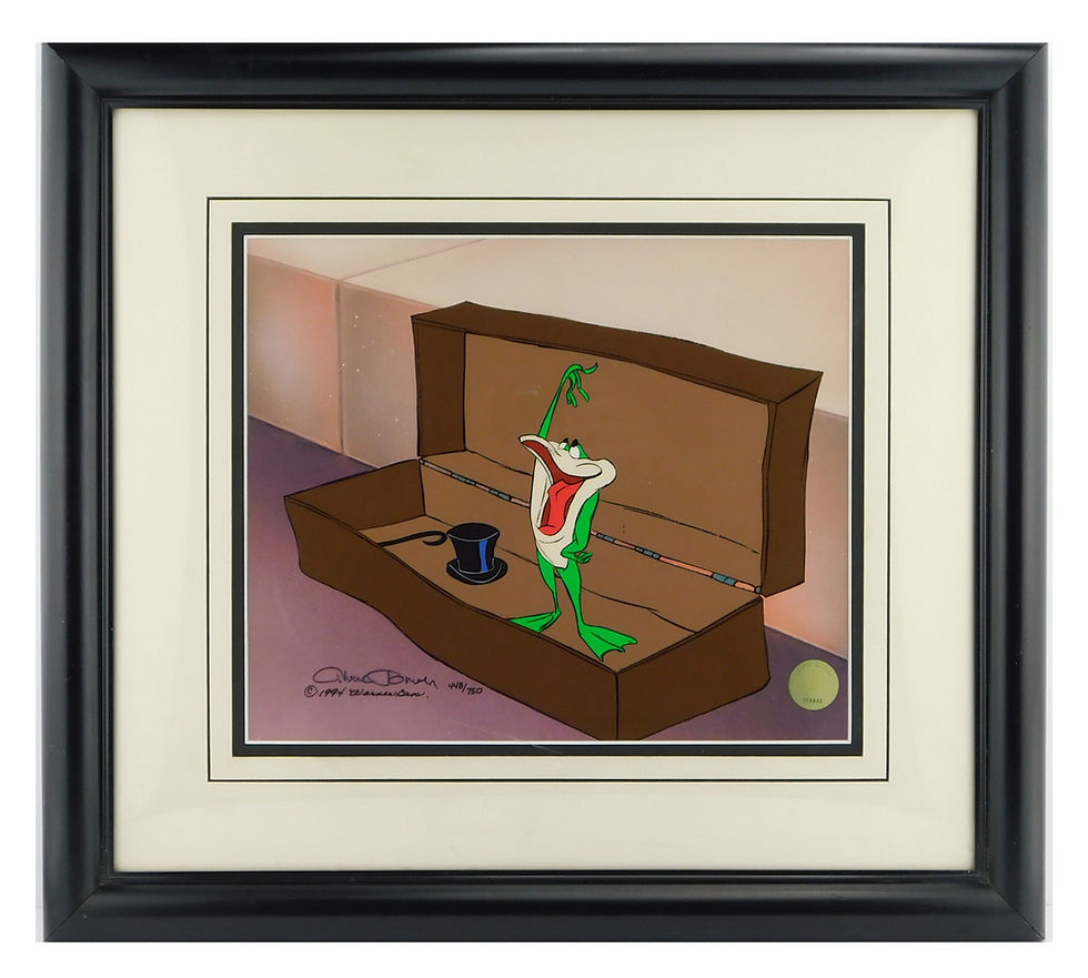 Thumbnail: MICHIGAN J. FROG Chuck Jones Cel Signed Limited Edition Art VI
