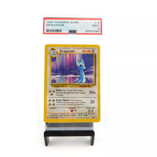 Pokemon Cards Rare Dragonair (18/102) Rare Holo Pokemon Card - Base Set, Near Mint Condition, Fast & Free Shipping Pokemon Cards Rare Dragonair (18/102) Rare Holo Pokemon Card - Base Set, Near Mint Condition, Fast & Free Shipping