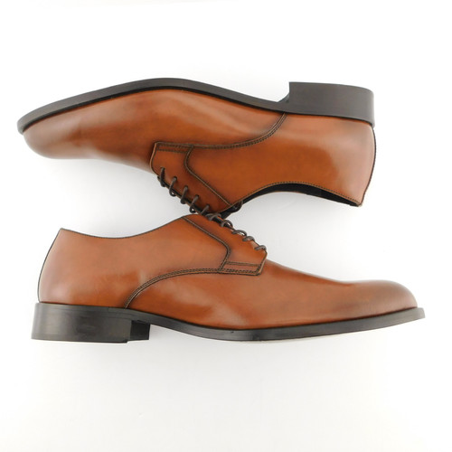 Unworn To Boot New York Adam Derrick Cognac Brown Lace-up Oxford Shoes 11.5 s-l400.jpg main image 3