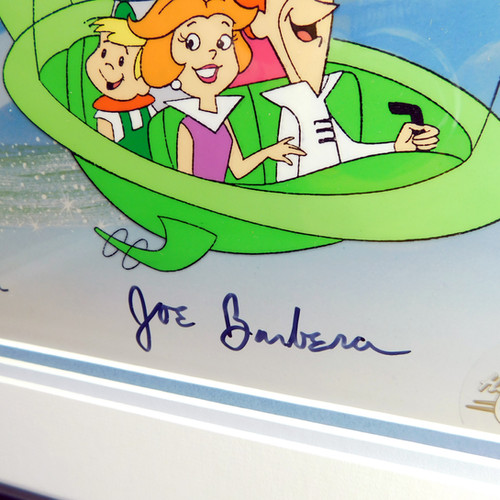 USオリジナル ハンナ・バーベラ　THE JETSONS 1977年リリース希少 Jetsons Yogi Bear Hanna-Barbera Signed Limited Edition Art Cel