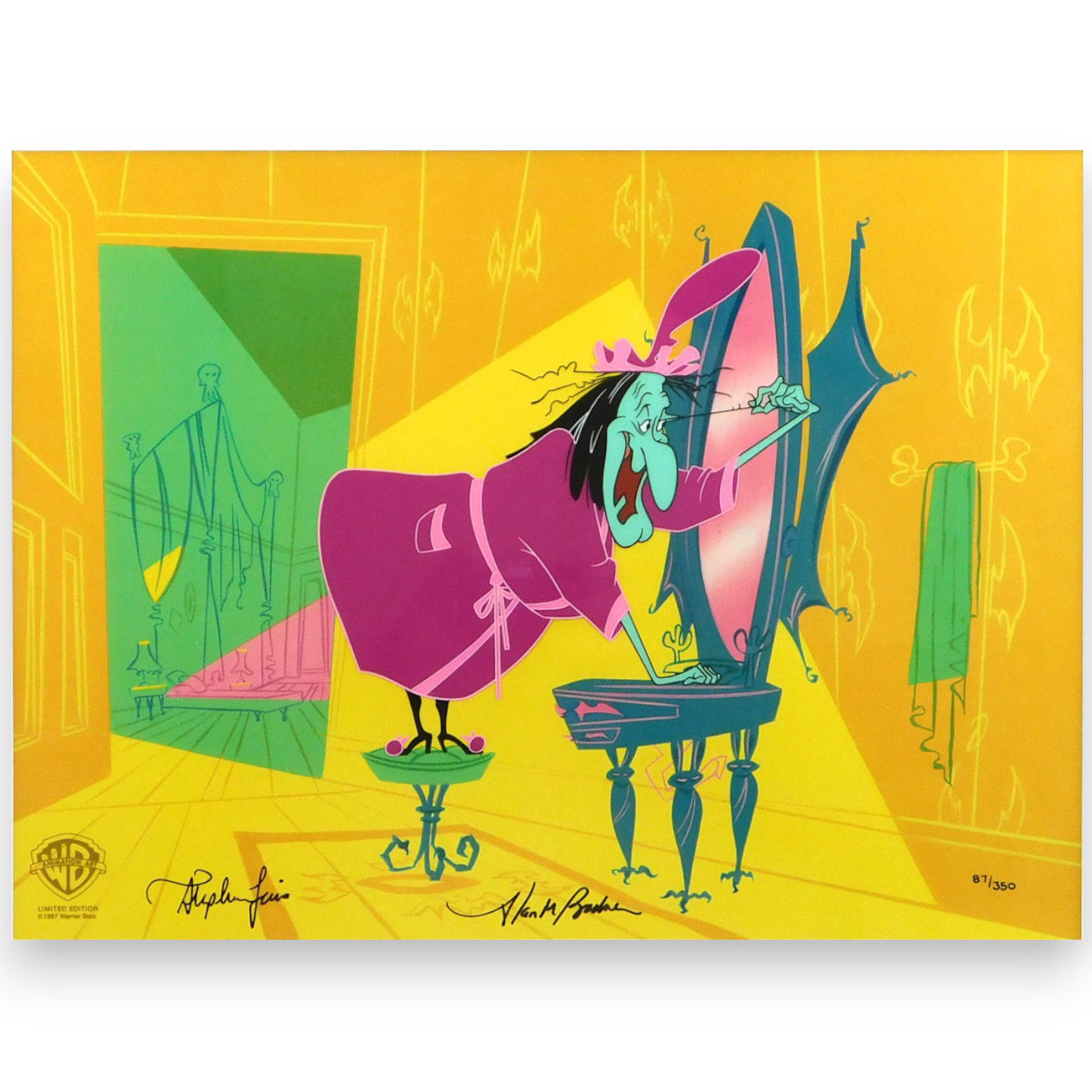 The Last Lash - Witch Hazel Hand Painted Animation Cel