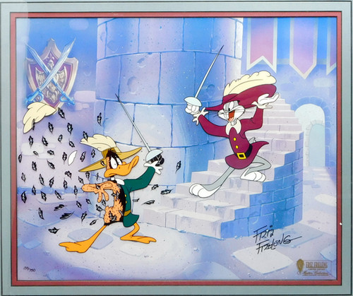 TWO MUSKETEERS Friz Freleng Cel | ANIMATION AMERICA