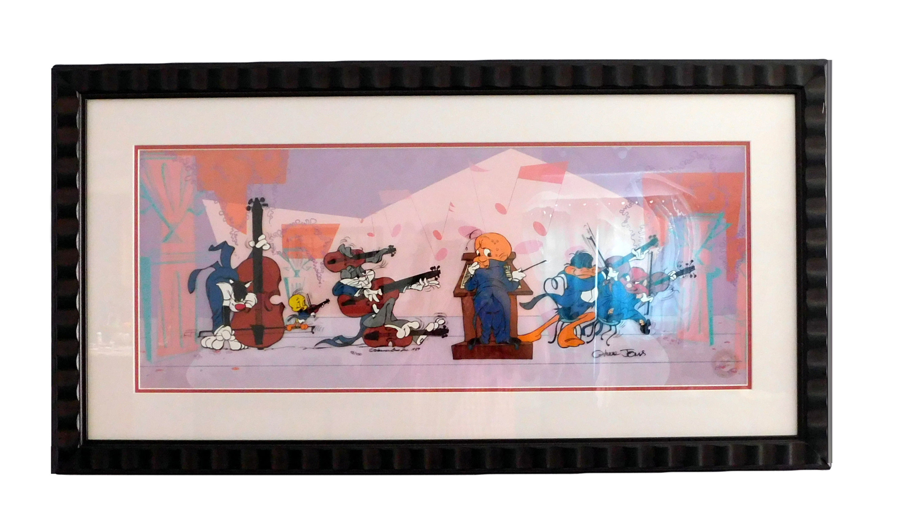 QUINTET Chuck Jones Signed Hand Painted Limited Edition Cel