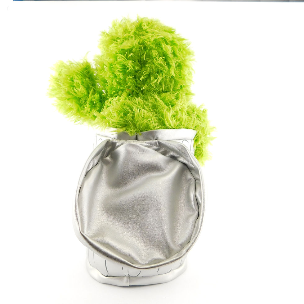 Thumbnail: OSCAR the GROUCH Plush Sesame Street Place NWT 15" INAUGURAL 2022