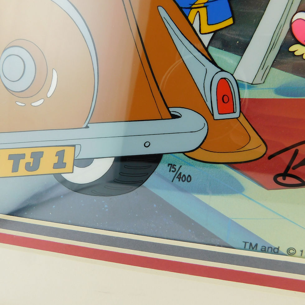Thumbnail: Tom and Jerry Premiere Cel Hanna Barbera Art