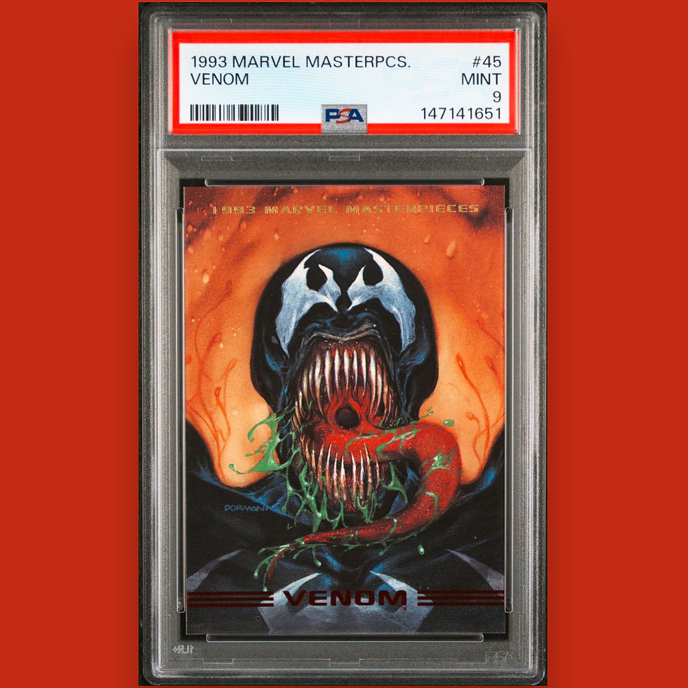 1993 Marvel Masterpieces #45 VENOM PSA 9