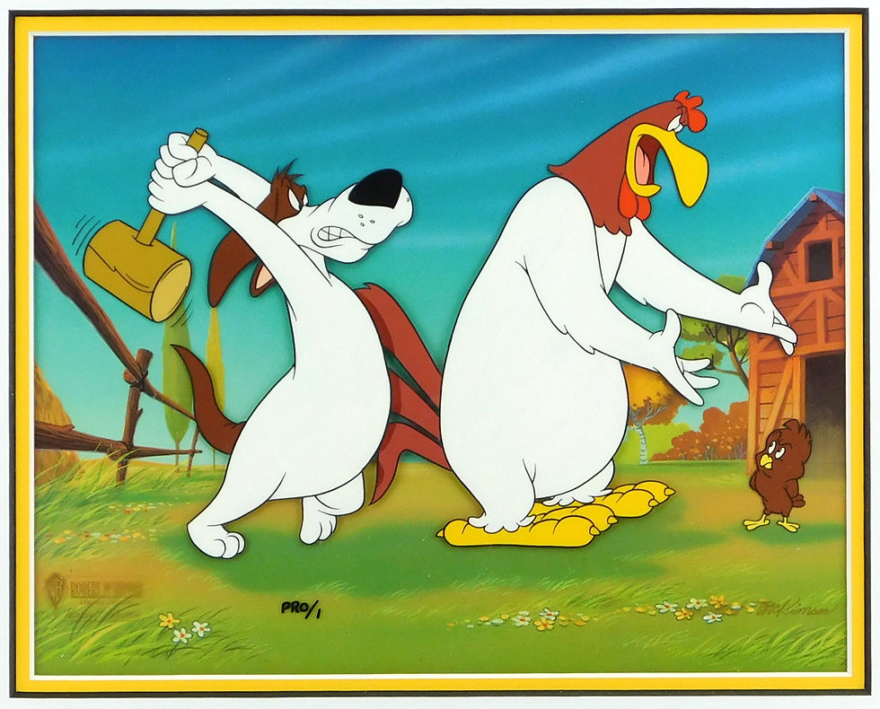 I Say I Say Son Cel Foghorn and Henry Chicken Hawk McKimson