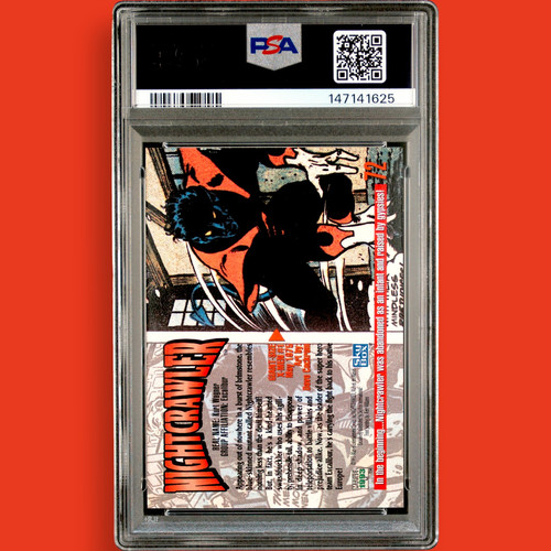 1993 Marvel Masterpieces 72 Nightcrawler PSA 10 | ANIMATION AMERICA