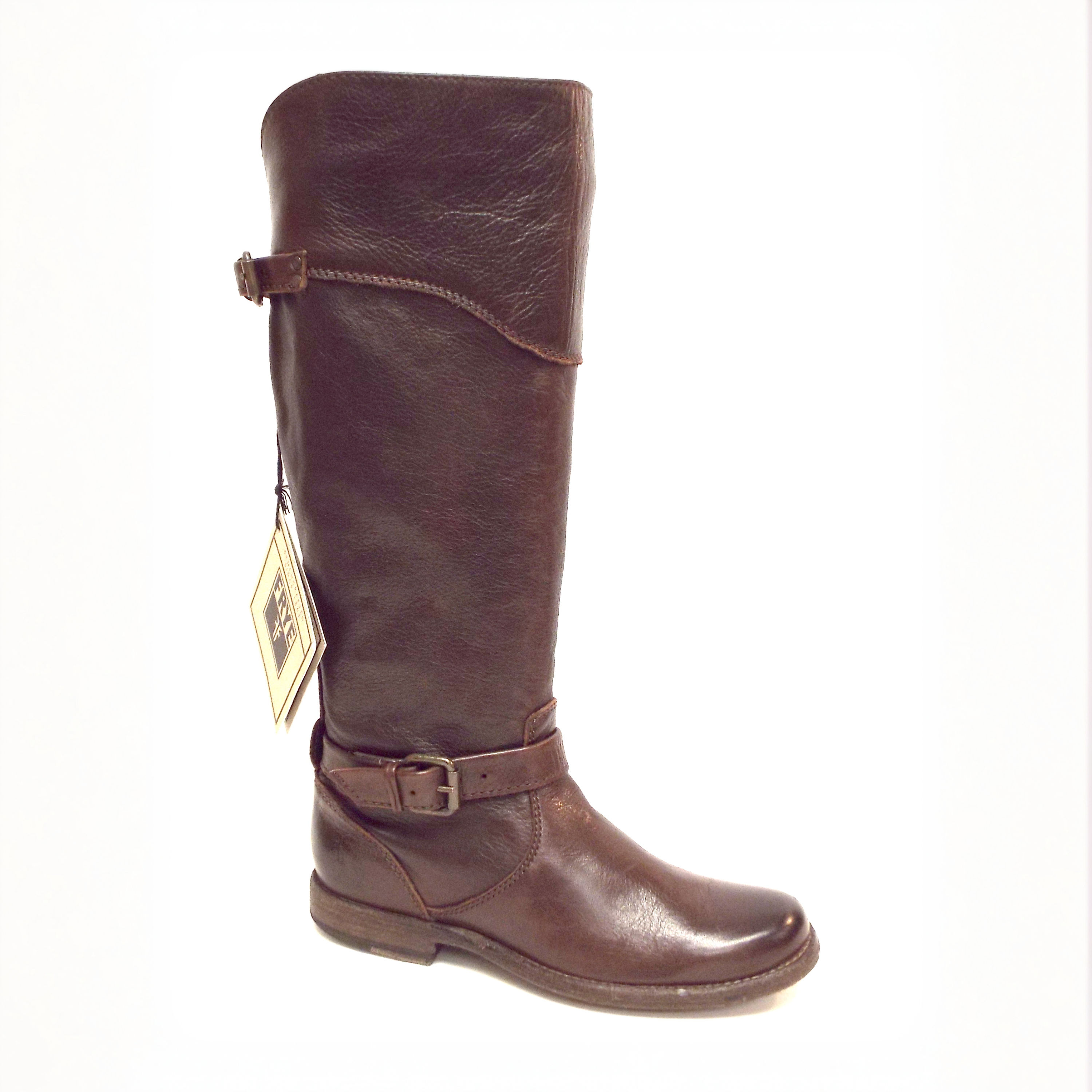 FRYE Company PHILLIP Brown Leather Riding Boot Size 6 US