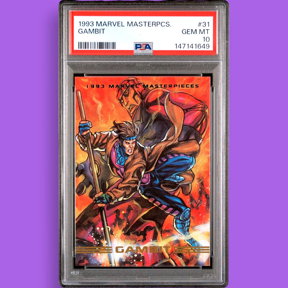 1993 Marvel Masterpieces 31 Gambit PSA 10