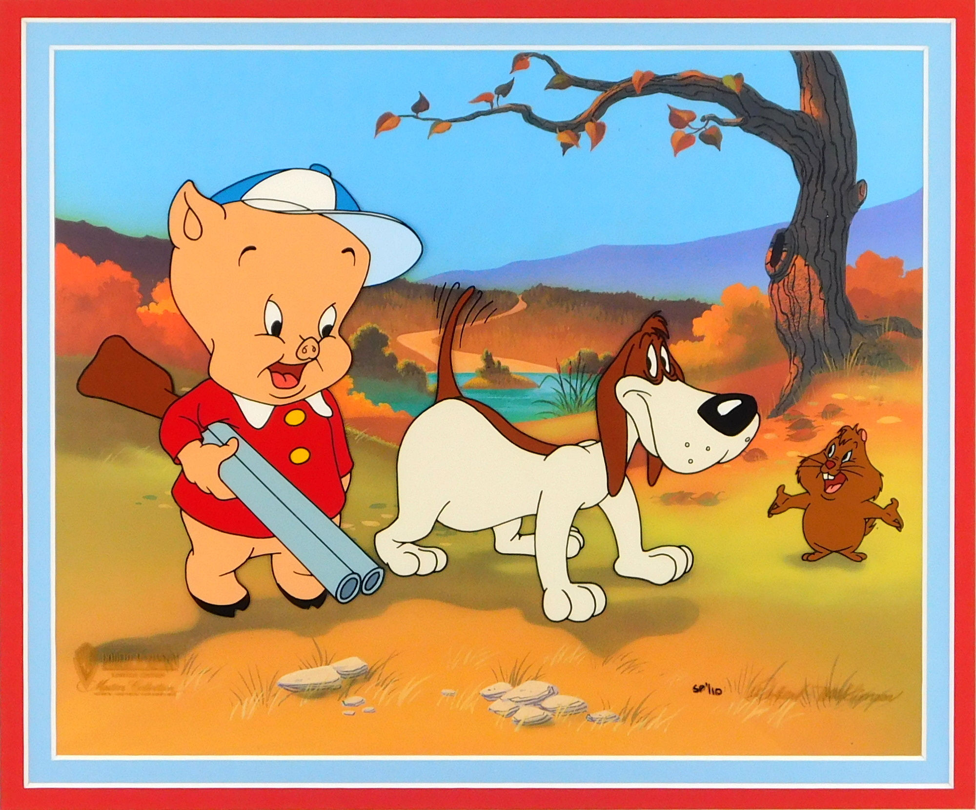 GROUNDHOGS DAY Studio Proof #1 /10 Cel Robert McKimson Bugs Bunny Art