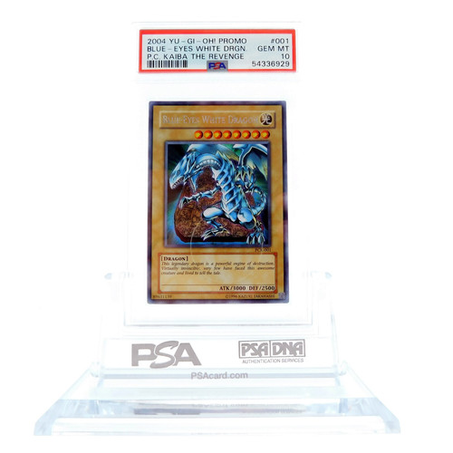 psa card yugioh PSA Style Empty Card Slab for Yu-Gi-Oh Trading Cards (60x87mm)