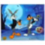 Trick or Treat Chuck Jones Signed Cel Artist Proof Bugs Bunny Daffy Duck