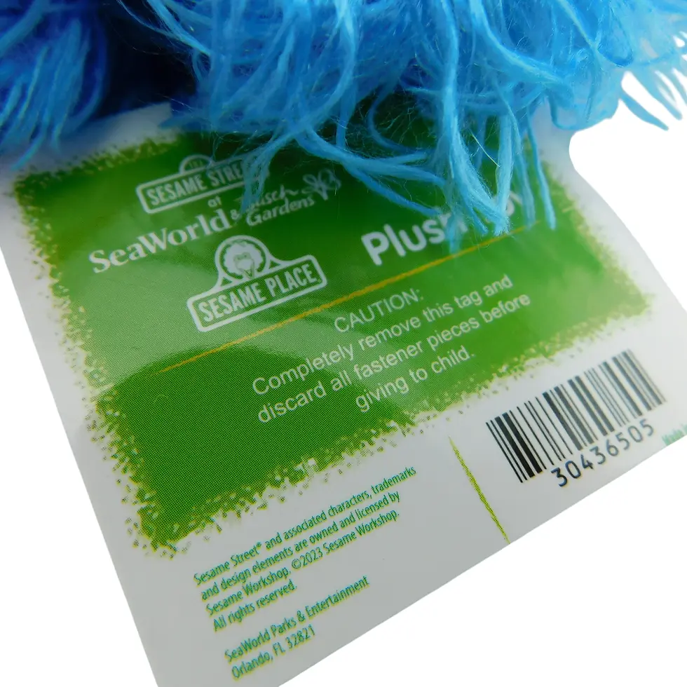 Thumbnail: Medium SUPER GROVER Plush Exclusive Sesame Street Place 13"