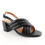 Thumbnail: LINEA PAOLO Size 9.5 ISABEL Strappy Crossover Sandals Heels Shoes