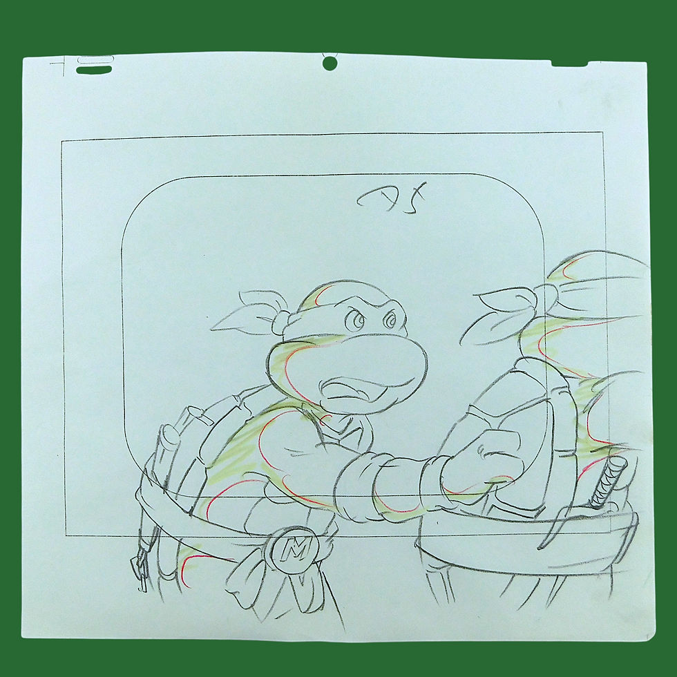 TMNT Teenage Mutant Ninja Turtles 1987 Raphael Michelangelo  Production