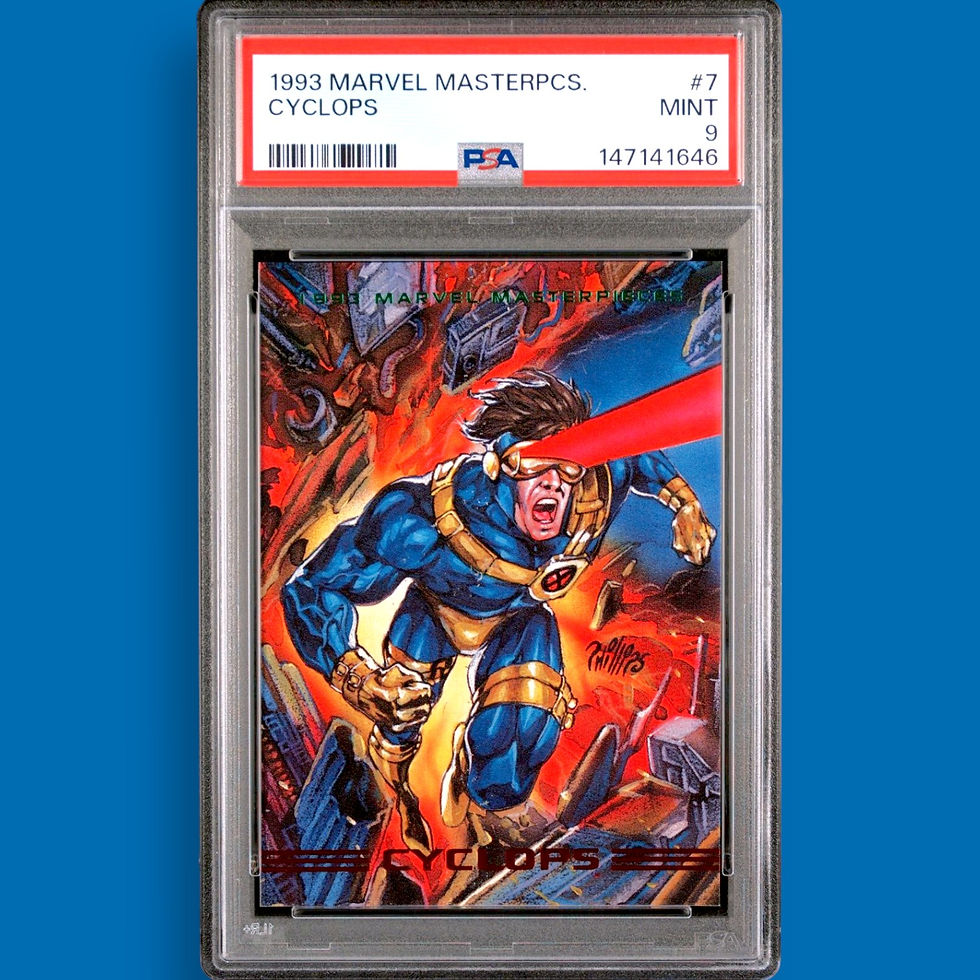 1993 Marvel Masterpieces 33 Cyclops PSA 9
