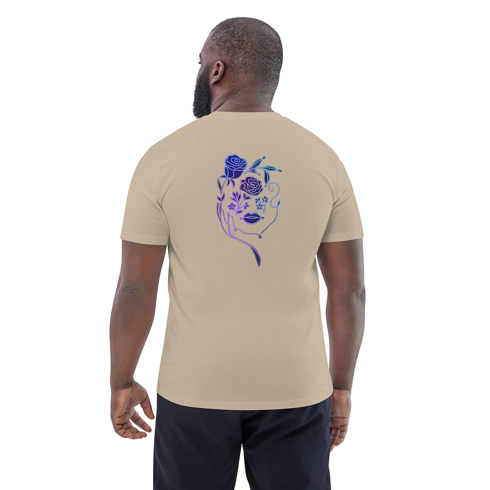 Thumbnail: the blues - all gender organic cotton tee