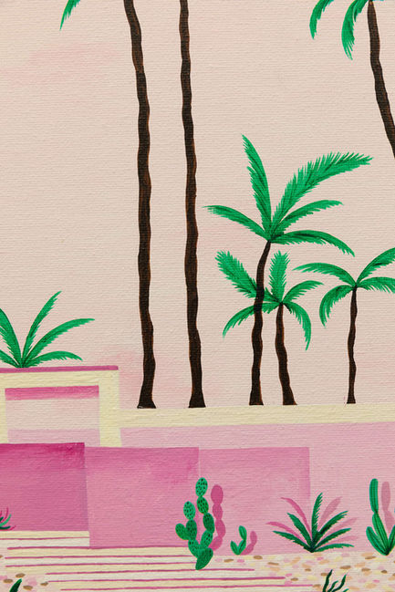 Detail of Mulholland Drive by Beth Rodway