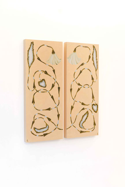 Side view of Cradle II by Georgia Beaumont