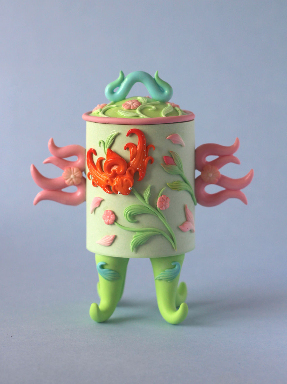 Little Bat Snuff Bottle by Hannah Lim