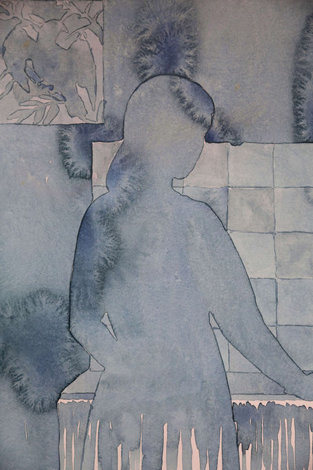 Detail of Trusting Things Will Be Ok by Bobbye Fermie