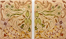 Symbiosis (Diptych) by Georgia Beaumont