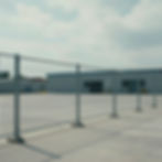 Temporary chain link fence rental for construction sites.