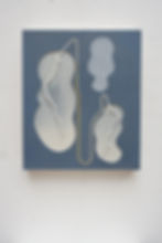 Substrat, 2022, 26,5 x 31 cm chassis découpé